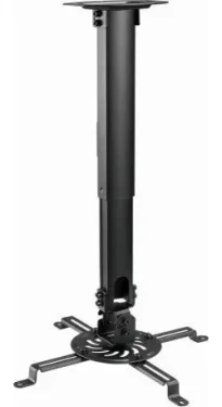 Gembird CM-B-01 černý / Stropní držák projektoru / nosnost 13 kg / náklon ±15° / rotace 360° (CM-B-01)