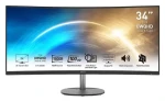 34" MSI PRO MP341CQDE černá / Monitor / VA / WQHD / 21:9 / 100Hz / HDMI+DP / VESA (9S6-3PB2CT-005)