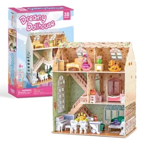 Domeček pro panenky Dreamy 3D puzzle