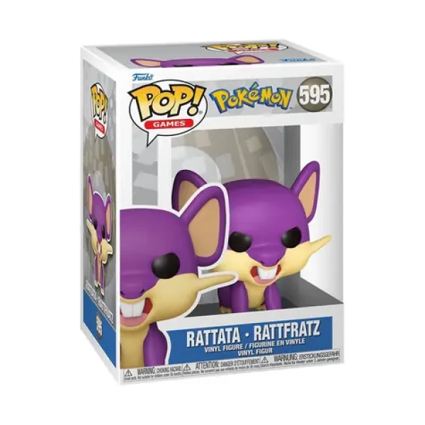 Funko POP Games: Pokemon- Rattata (EMEA)