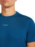 Pánské merino triko s krátkým rukávem ICEBREAKER Mens 125 Cool-Lite Speed SS Tee, Atlantis velikost: S
