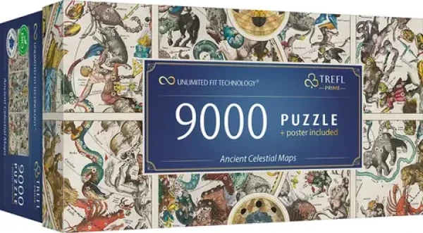 Trefl - Puzzle - UFT Staré nebeské mapy souhvězdí