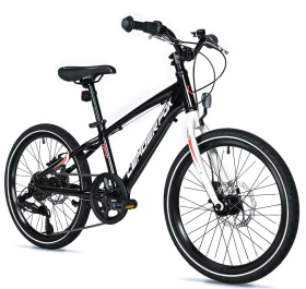 Dětské kolo LEADER FOX GAMP chlapecké 20", model 2025-4, barva black