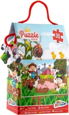 GRAFIX Puzzle Život na farmě