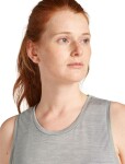 Dámské merino tílko ICEBREAKER Wmns 125 Cool-Lite Sphere III Tank, Metro Heather velikost: XS