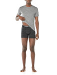 Pánské boxerky ICEBREAKER Mens Anatomica Boxers, Gritstone Heather velikost: S