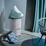 Úložný koš Reisenthel Homebasket L Frame Rhombus light grey