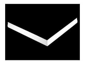 Lansanit Krycí panel k vaničce čtvercový 100x100 výška 100 mm vč. nožiček LANPANC100