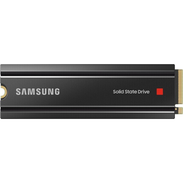 SAMSUNG 980 PRO 2TB + chladič / SSD / M.2 NVMe PCI-E 4.0 / TLC / R: 7000 MBps / W: 5100 MBps / IOPS: 1000K1000K / 5y (MZ-V8P2T0CW)