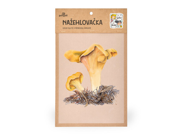 Nažehlovačka M 009 - Liška (houba)