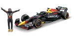 Bburago RACE Formule F1 s figurkou jezdce - Oracle Red Bull Racing RB19 (2023) #1 Verstappen
