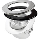 Paulmann 92907 Whirl LED vestavné svítidlo, LED, pevně vestavěné LED, 4.9 W, hliník (kartáčovaný), saténová, sada 3 ks