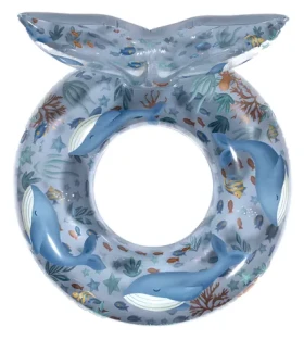 Little Dutch Nafukovací kruh Ocean World modrá / průměr 91 cm / od 3 let (2016391LD)