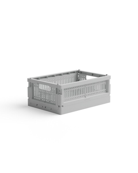 Skládací přepravka mini Made Crate - misty grey