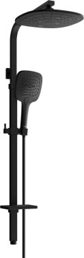 MEXEN - Q17 černá sprchový sloup 798171795-70