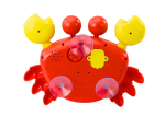 Mamido Hračka do vany na tvoření bublin veselý krab červená