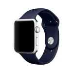 Mercury Silikonový řemínek Apple Watch 42/44/45 mm tmavě modrá / Řemínek / Silikon