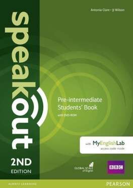 Speakout Pre-Intermediate Students´ Book w/ DVD-ROM/MyEnglishLab Pack, 2nd Edition - Antonia Clare