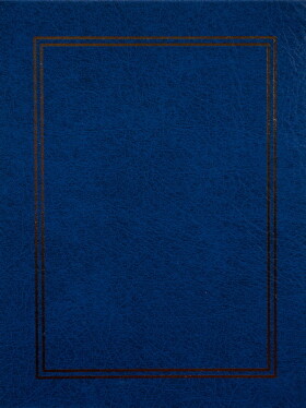 Jednobarevné fotoalbum,10x15, zasunovací, MM-46100 Vinyl 4 modré