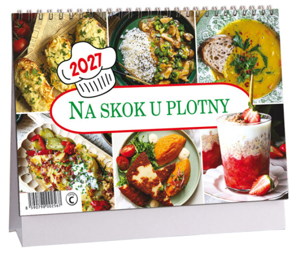 Stolní kalendář 2027 Aria Na skok u plotny
