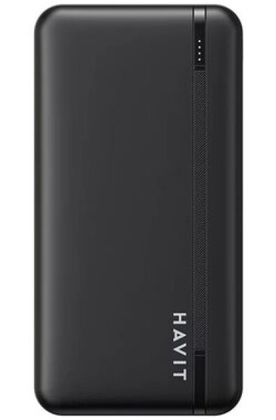 Havit PB90 10000 mAh černá / Power banka / 2x USB / 1x USB-C / 1x MicroUSB / stav baterie (PB90 black)