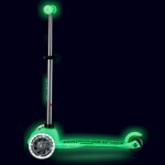 Koloběžka Mini Micro Deluxe Glow LED lime