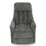 Polohovací křeslo, šedá, látka, TV-H9327 GREY2