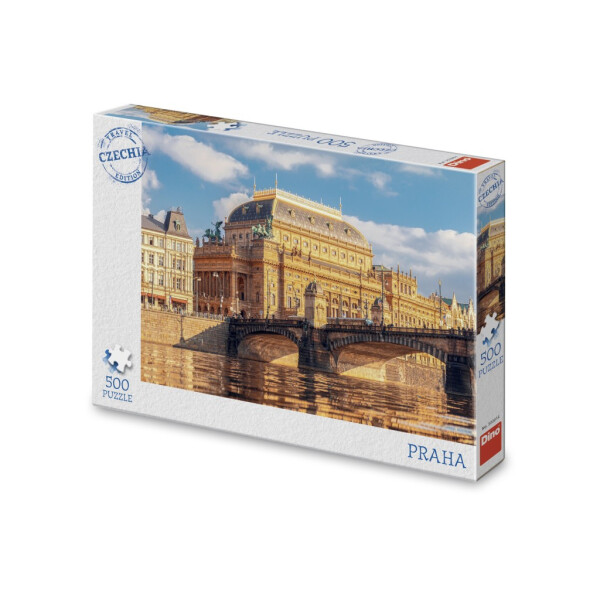 Puzzle TRAVEL Národní divadlo 500 dílků - Dino