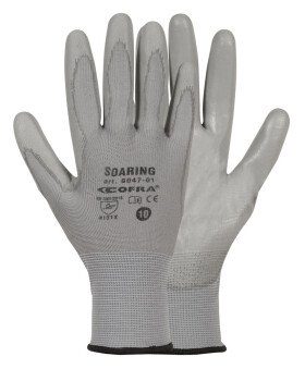 Rukavice Cofra Soaring šedé Barva: Šedá, Velikost rukavic: 10 G047_D101_Z10