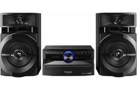 Panasonic SC-UX104EG-K černá / Stereo přijímač / 300W / FM / DAB+ / Bluetooth / CD / USB / 3.5mm (SC-UX104EG-K)