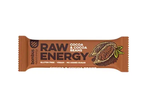 Bombus Raw Energy 50 g cocoa cocoa beans (09030)