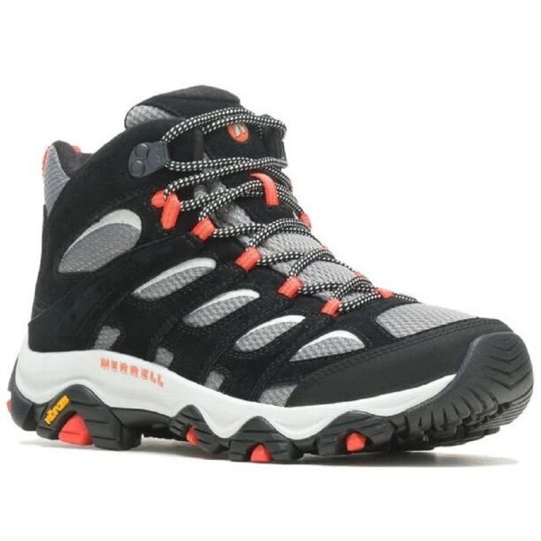 Obuv MERRELL J037037 MOAB 3 MID pánská black/tangerine Vel. UK: 11