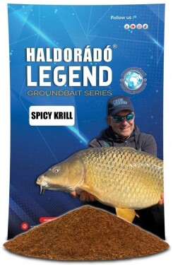 Haldorádó Vnadící směs Legend Groundbait 800g - Spicy krill,Haldorádó Vnadící směs Legend Groundbait 800g - Spicy krill