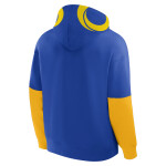 Fanatics Pánská mikina Los Angeles Rams NFL REDZONE Helmet Hoodie Velikost: L