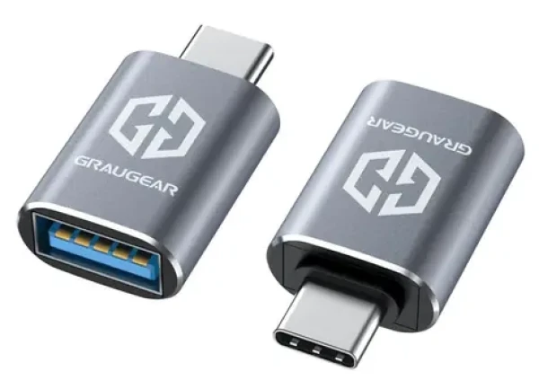 Graugear Adaptér USB-C (M) - USB-A (F) hliník (G-AD-ATC-10G-2)