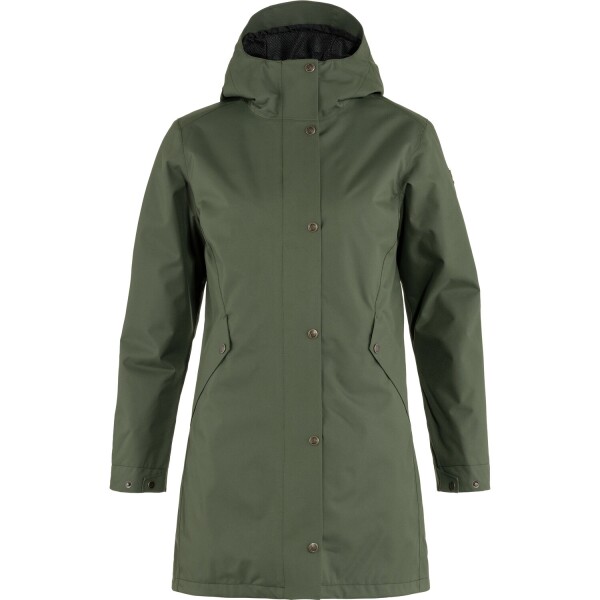 FJÄLLRÄVEN Visby 3 in 1 Jacket W, Deep Forest (vzorek) velikost: S