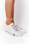 Women's Sneakers With Drawstring BIG STAR White Velikost: