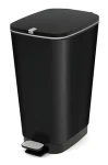 Curver Chic Bin L černá / Odpadkový koš / velikost L / klasický design (272259)