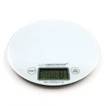 Esperanza EKS003W Mango kuchyňská váha bílá / max hmotnost 5 kg / indikátor vybití baterie (EKS003W)