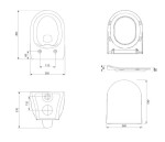 SET C190 MZ TOP EASY FIX LUNA CO DES LUNA 1 DUR WO ŁW CERSANIT BOX S701-871