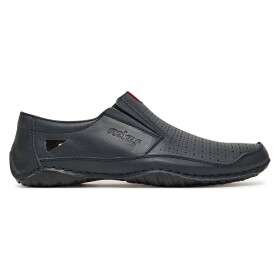 Polobotky Rieker 06367-14 Přírodní kůže (useň) - Lícová