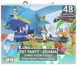 LUNA Podlahové puzzle Domácí mazlíčci