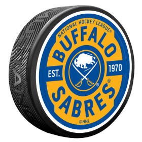 Mustang Puk Buffalo Sabres NHL Gear Textured Puck