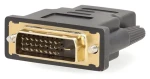 Nedis adaptér DVI-D 24+1 (M) - HDMI (F) antracitová / Adaptér / Pozlacené kontakty / Přímý (CVBW34912AT)