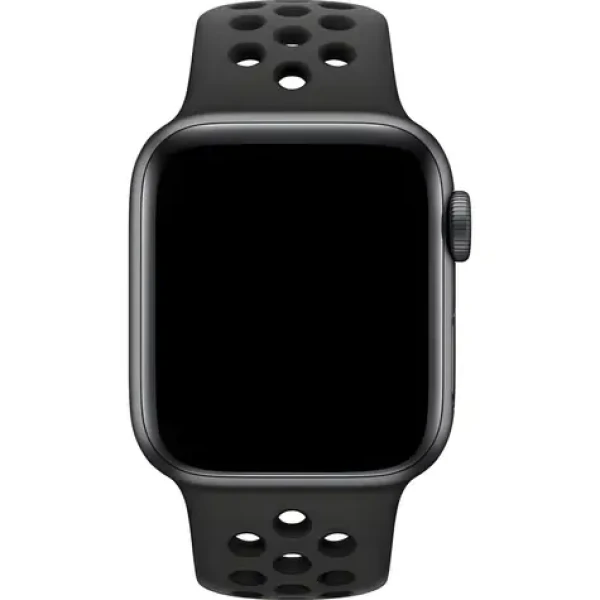 Apple Watch Nike Sport Band 38/40/41mm antracitově černá / Sportovní pásek pro Apple Watch / 130-200mm (MX8C2AM/A)