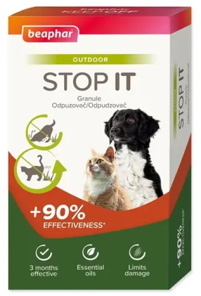 BEAPHAR Odpuzovač STOP IT venkovní / Pro psy a kočky / 2x 200 g (244-214020)