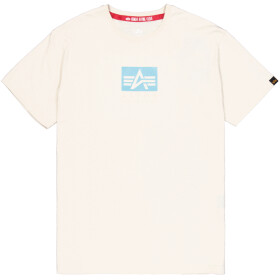 Alpha Industries Tričko Satin Logo T bílé 3XL