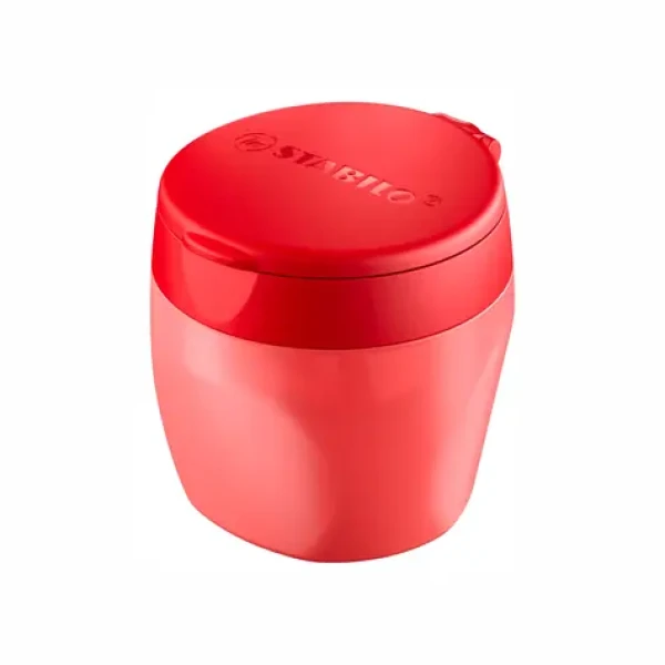 STABILO® woody 3 in 1 ořezávátko - na extra silné pastelky - červené (4849/01-3)