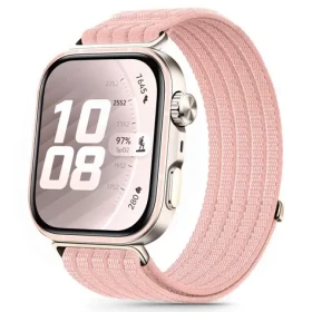 Tech-Protect Nylon Strap růžová / Řemínek / Huawei Watch Fit 3/4/4 Pro/5/5 Pro / nylonový