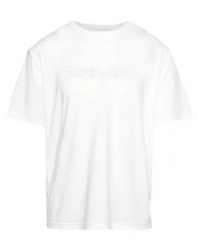 Pánské triko Calvin Klein NM2501E bílé